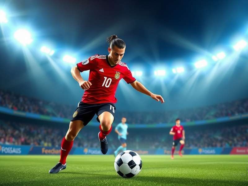 A vibrant collage of football fans from different nations holding flags, representing the World Cup group stage draw