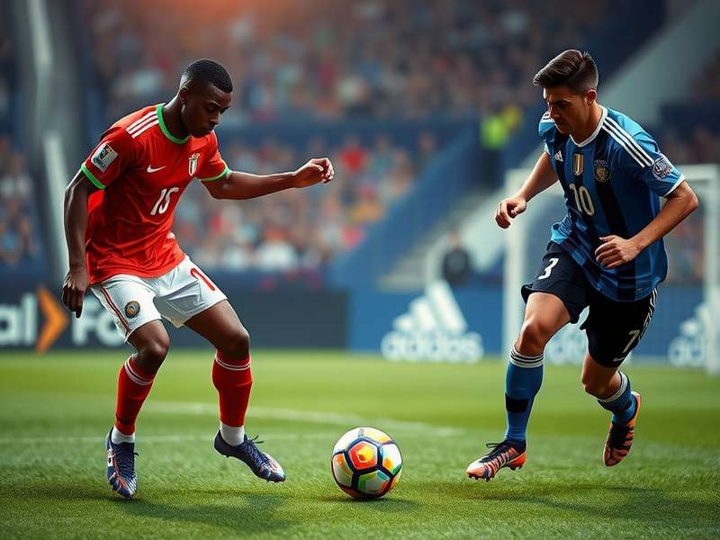 Asian football teams competing in a World Cup qualifier match