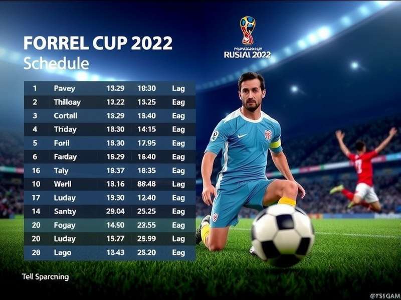 FIFA World Cup 2022 stadium in Qatar with magnificent architecture