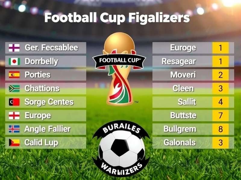 European World Cup Qualifiers match action between two national teams