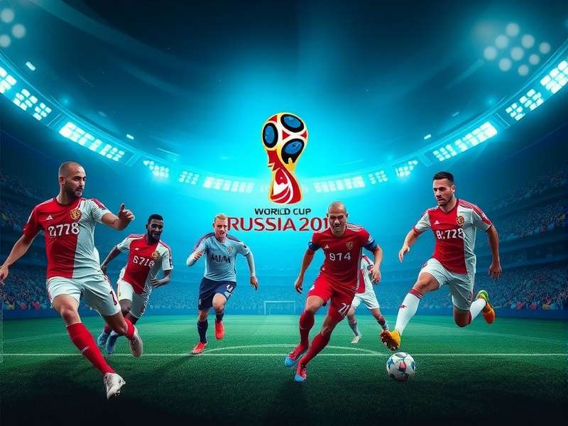 Fans celebrating at a FIFA World Cup match in a stadium