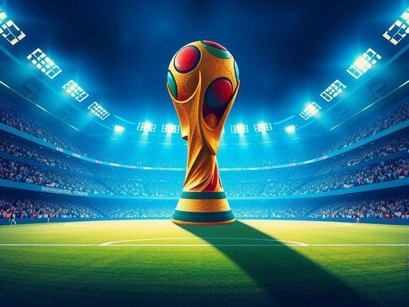 Football World Cup game main menu and interface