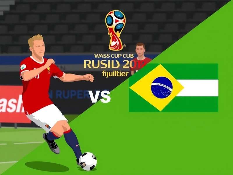 Intense action from a recent Football World Cup qualifier match today