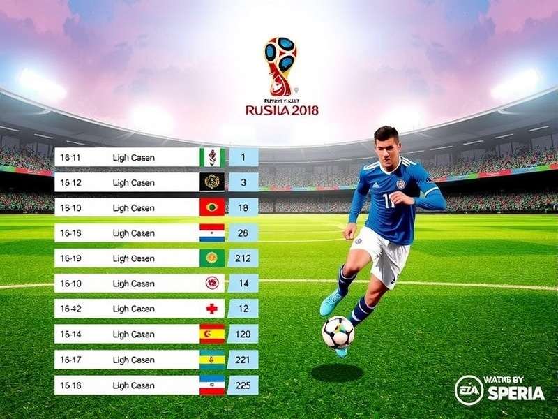 FIFA World Cup Trophy and Calendar