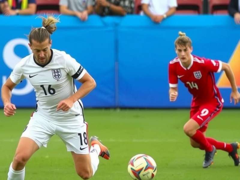 England national football team celebrating a goal in World Cup match