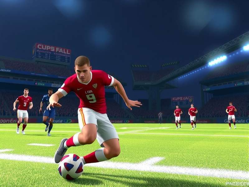 American Football World Cup match action