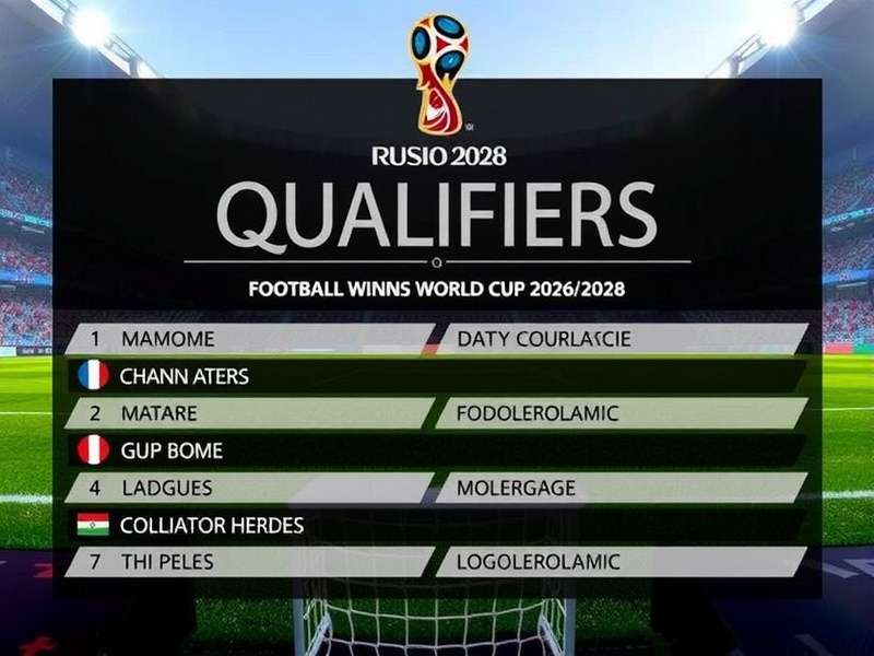 World map highlighting the 2026 World Cup qualification pathways across all six FIFA confederations