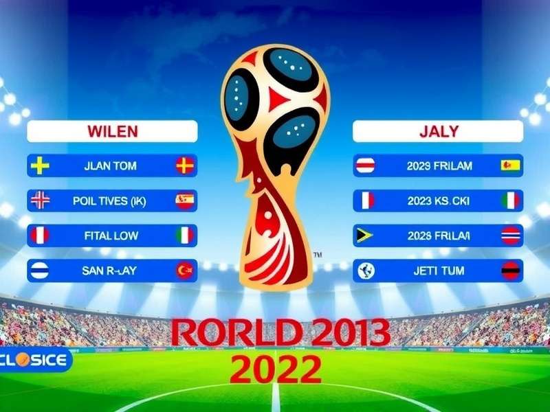 Football World Cup 2022 Final Draw Ceremony in Qatar