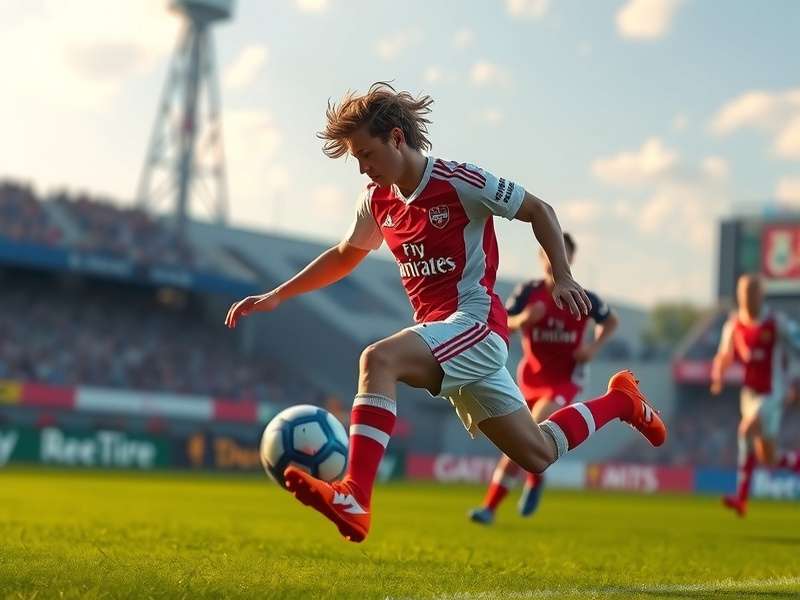 FIFA World Cup Trophy shining under stadium lights