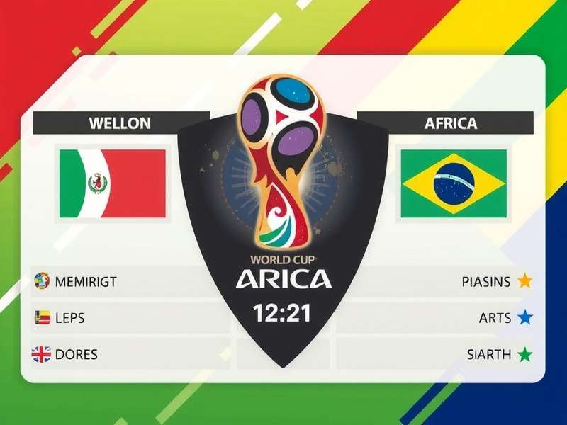 African football team celebrating a goal during a World Cup qualifier match