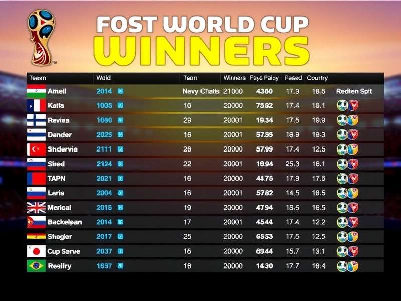 FIFA World Cup Trophy through the years