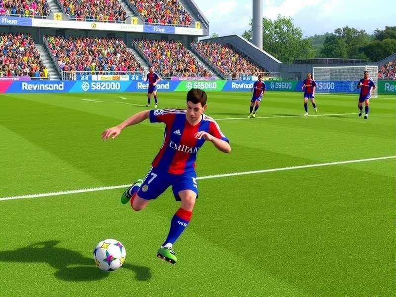 FIFA World Cup trophy shining under stadium lights