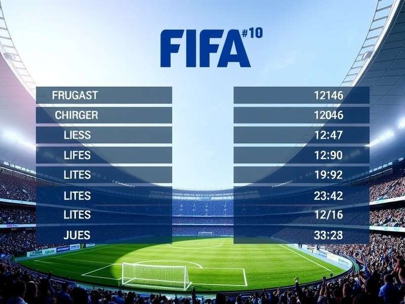 FIFA World Cup 2026 schedule calendar with matches and stadiums