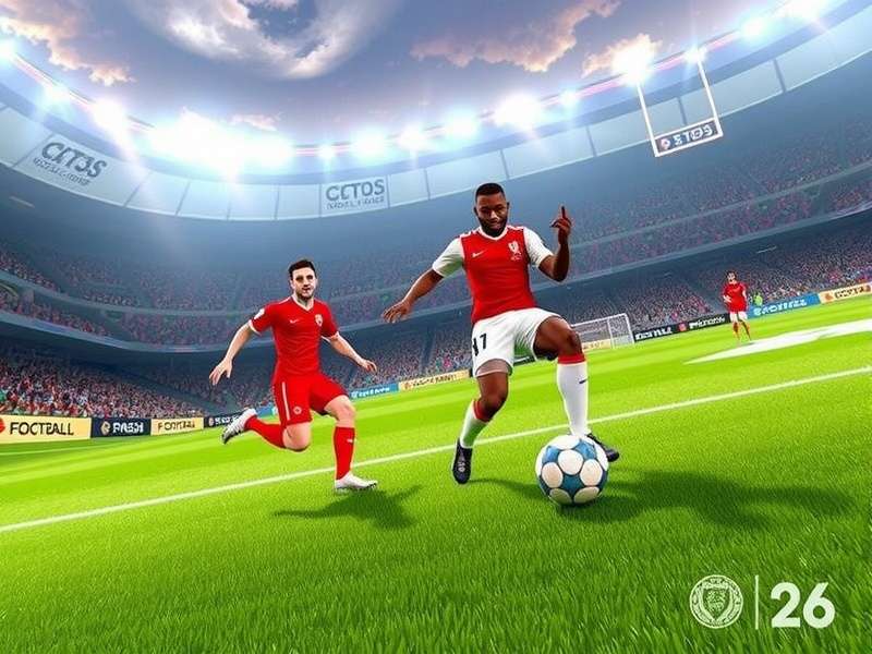 Football World Cup 2026 – Host nations USA, Canada and Mexico with iconic stadiums