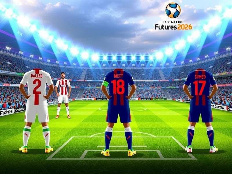 Football World Cup 2026 kits displayed on pitch – vibrant designs with modern tailoring