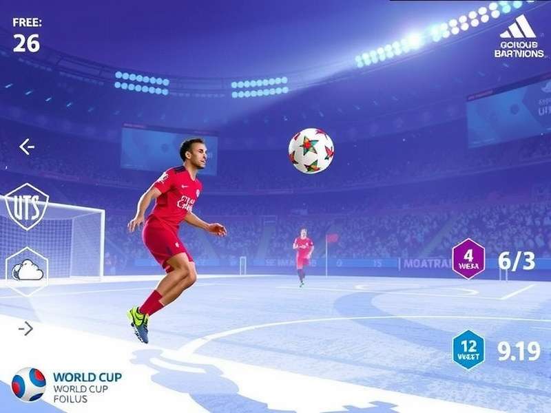 Football World Cup trophy symbolising global glory and competition