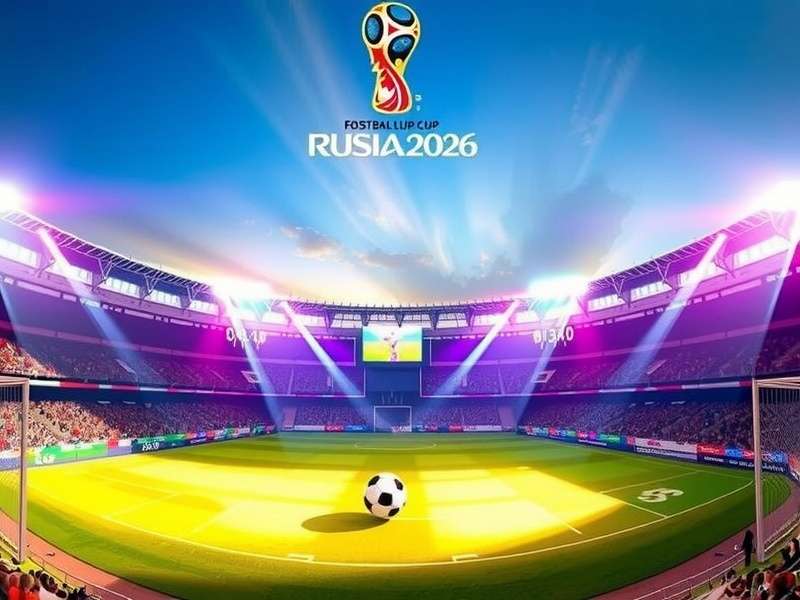 Football World Cup 2026 Venue map showing 16 host cities across USA, Canada and Mexico