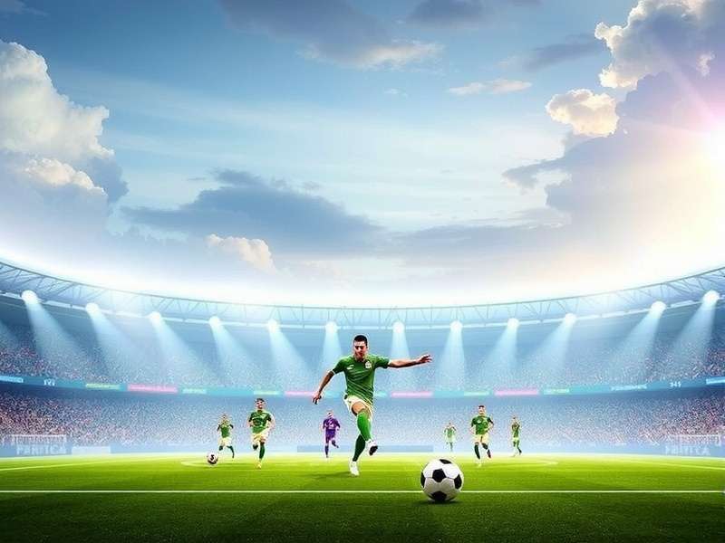 Copa Mundial football stadium packed with passionate fans under floodlights