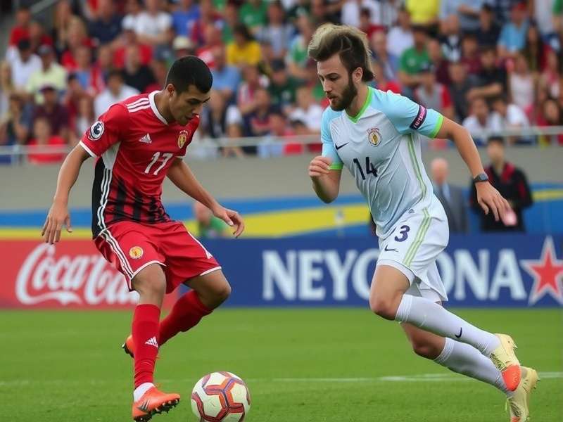 Football World Cup Qualifiers 2025 – Stadium lights illuminating a pitch during a crucial qualifying match